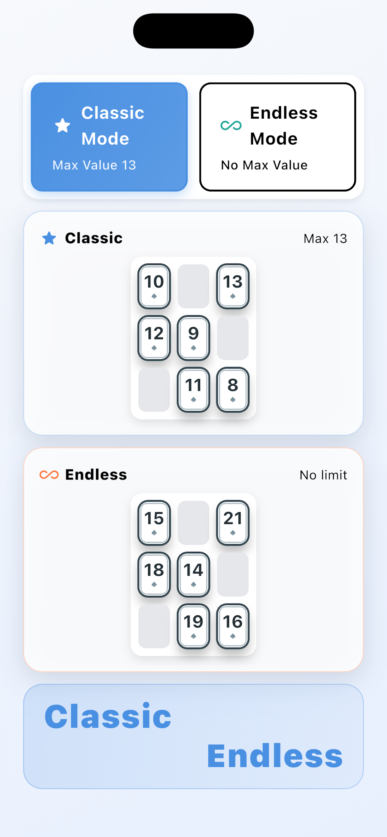 NumFusion 經典與無盡模式